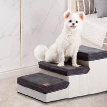 Pet stairs hot sale with storage